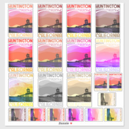 Huntington Beach California Aufkleber