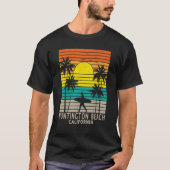 Huntington Beach California CA Surfer Surfing Surf T-Shirt (Vorderseite)