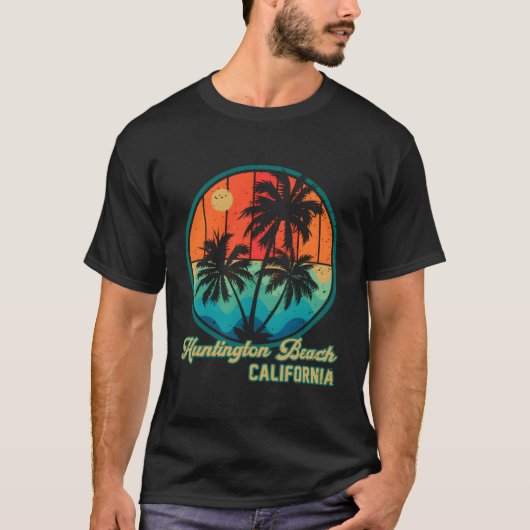 Huntington Beach California Ca T-Shirt (Vorderseite)