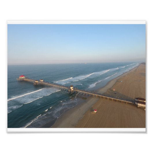 Huntington Beach California Fotodruck (Vorne)