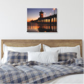 Huntington Beach California Leinwanddruck (Insitu (Schlafzimmer))