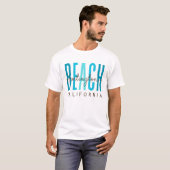 Huntington Beach California (Ozean) T-Shirt (Vorne ganz)