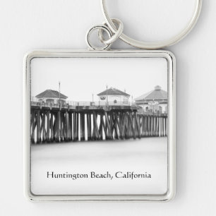 Huntington Beach, California Pier Schlüsselanhänger