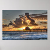 Huntington Beach California Poster (Vorne)