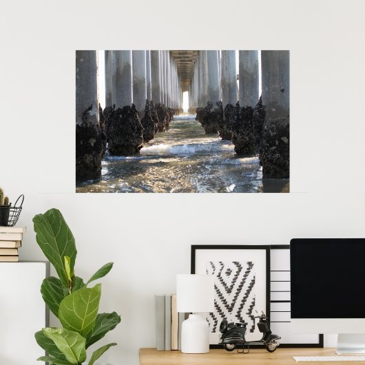 Huntington Beach California Poster (Heimbüro)