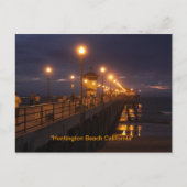 Huntington Beach California Postkarte (Vorderseite)