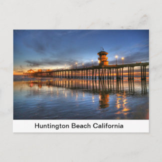 Huntington Beach California Postkarte