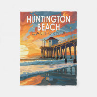 Huntington Beach California Reisen Vintag