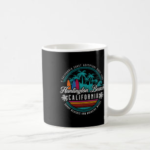 Huntington Beach California Sandy Strände Break Kaffeetasse