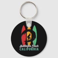 Huntington Beach California Vintag Retro Surfing