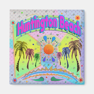 Huntington Beach Calm Desire Magnet