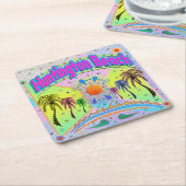 Huntington Beach Calm Desire Untersetzer (angewinkelt)