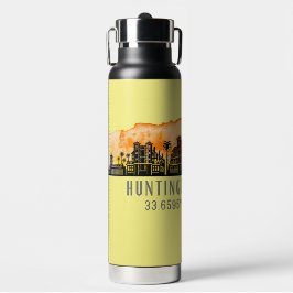 Huntington Beach City Silhouette Trinkflasche
