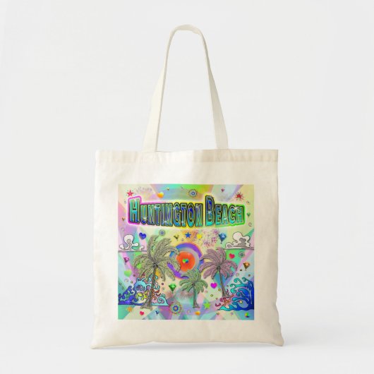 Huntington Beach Deep Dream Tote Bag Tragetasche (Vorne)