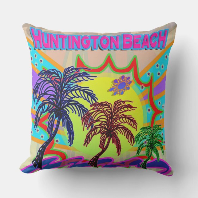Huntington Beach Eternal Kissen (Vorderseite)