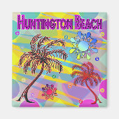 Huntington Beach Happy and Hope Magnet (Vorne)