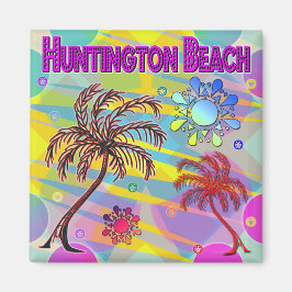 Huntington Beach Happy and Hope Magnet
