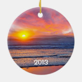 Huntington Beach Holiday Ornament (Hinten)