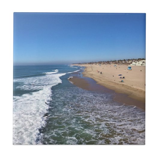Huntington Beach, Kalifornien Fliese (Vorderseite)