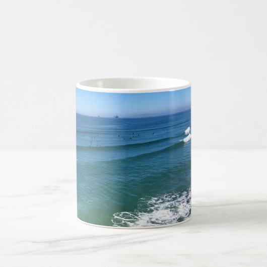 Huntington Beach, Kalifornien Kaffeetasse (Mittel)