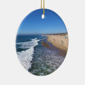 Huntington Beach, Kalifornien Keramik Ornament (Rechts)