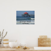 Huntington Beach, Kalifornien Poster (Küche)