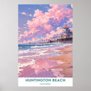 Huntington Beach, Kalifornien Poster