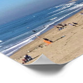 Huntington Beach, Kalifornien Poster (Ecke)