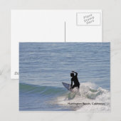 Huntington Beach, Kalifornien Postkarte (Vorne/Hinten)