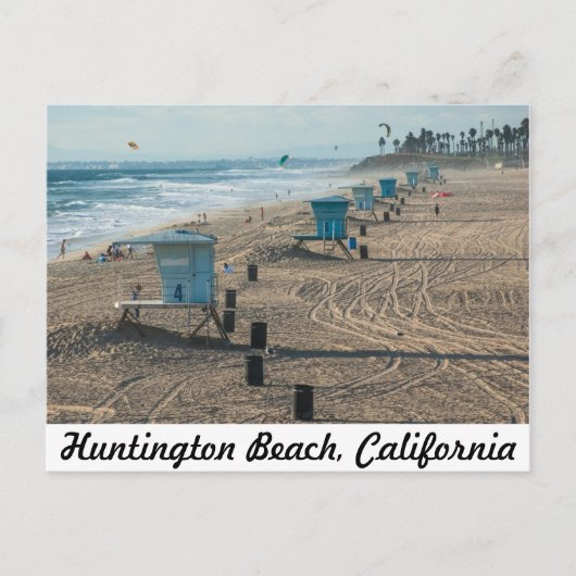 Huntington Beach, Kalifornien, Postkarte (Vorderseite)