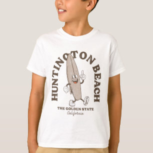 Huntington Beach Kalifornien Retro Surfer Vintage T-Shirt