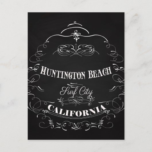 Huntington Beach, Kalifornien - Surf City Postkarte (Vorderseite)
