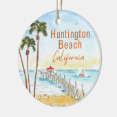 Huntington Beach Keramik Ornament (Links)