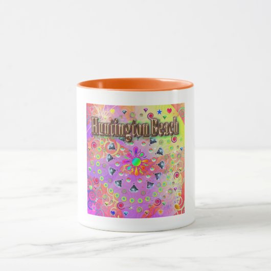 Huntington Beach Lucky Golden Tasse (Zentrum)