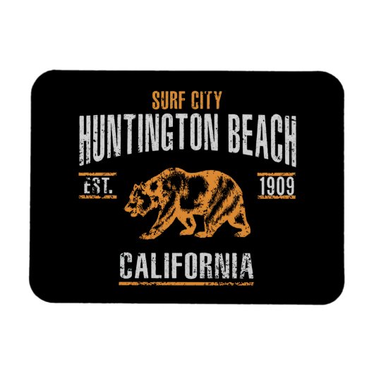 Huntington Beach Magnet (Horizontal)