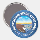 Huntington Beach Magnet (Vorderseite/Rückseite)