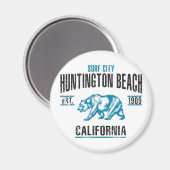 Huntington Beach Magnet (Vorderseite/Rückseite)