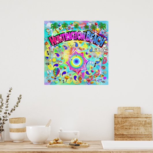 Huntington Beach Mystic Dance Poster (Küche)