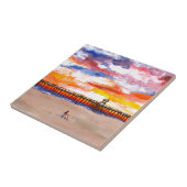 Huntington Beach Pier 2 Fliese (Seite)