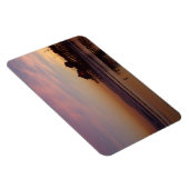 Huntington Beach Pier bei Sunset Flexi Magnet (Rechte Seite)