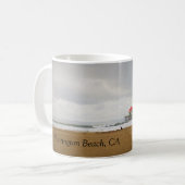 Huntington Beach Pier, CA Kaffeetasse (Vorderseite Links)