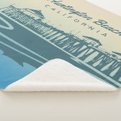 Huntington Beach Pier, CA - kundenspezifische Sherpadecke (3/4)