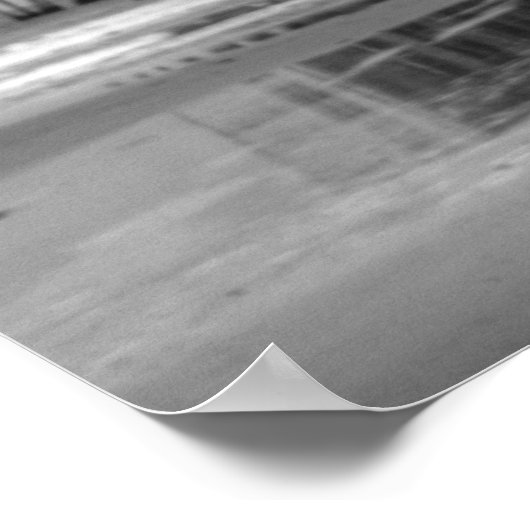 Huntington Beach Pier " Ca Poster (Ecke)