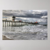 Huntington Beach Pier " Ca Poster (Vorne)