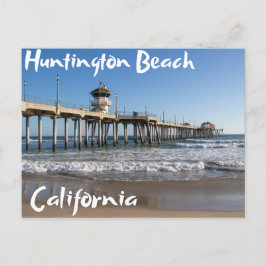 Huntington Beach Pier California Postkarte