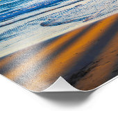 Huntington Beach Pier Foto Print (Ecke)