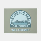 Huntington Beach Pier Fußmatte (Vorderseite)