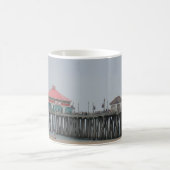 Huntington Beach Pier Kaffeetasse (Mittel)
