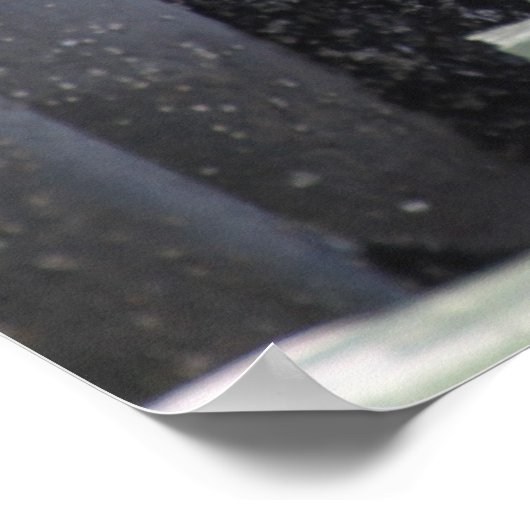 Huntington Beach Pier - Kalifornien Poster (Ecke)