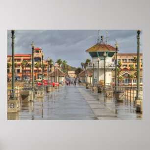 Huntington Beach Pier Kalifornien Poster